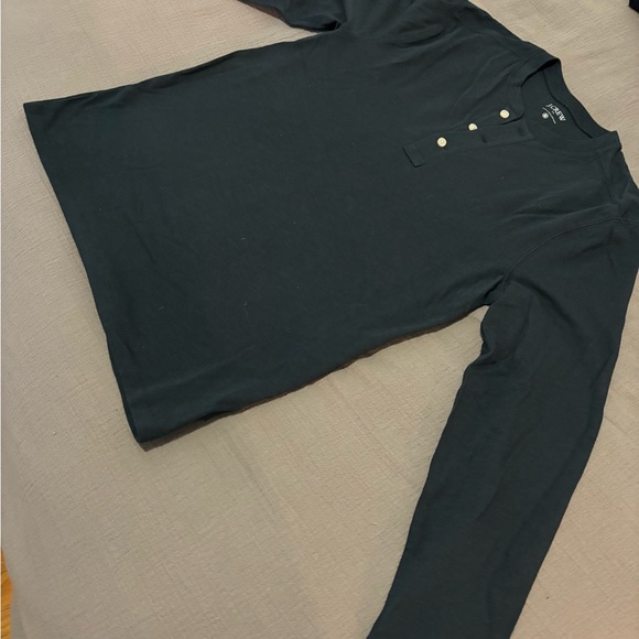 J Crew Men’s Long Sleeve Henley Shirts - Picture 4 of 5